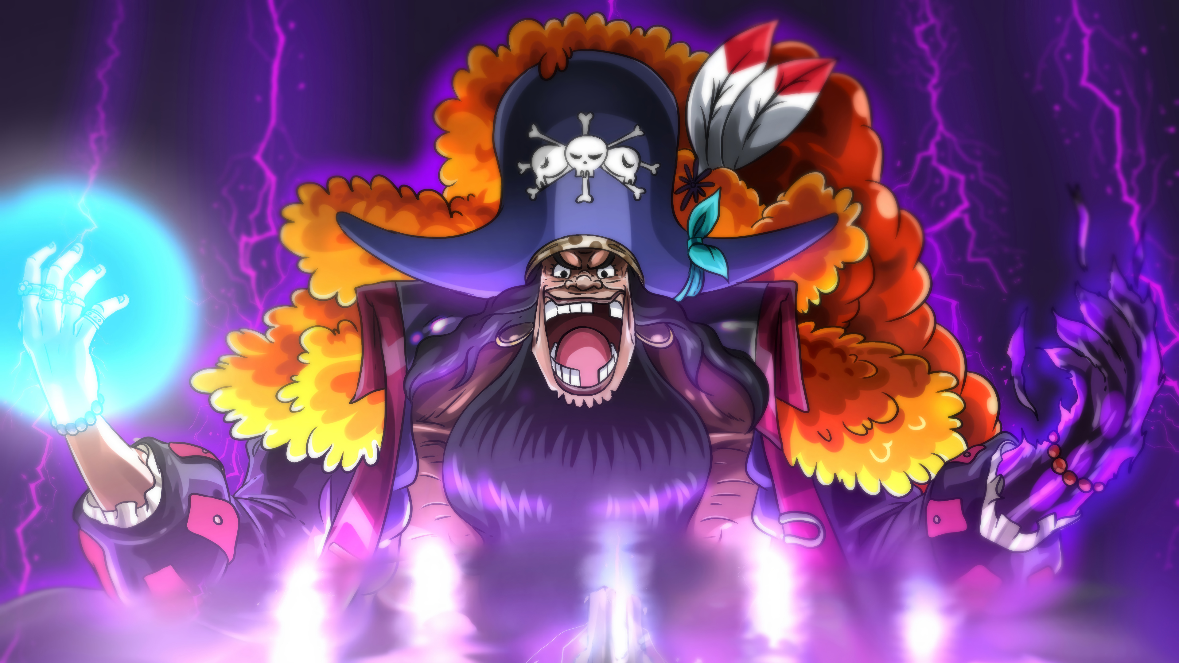 Blackbeard One Piece Wallpaper 4K HD PC