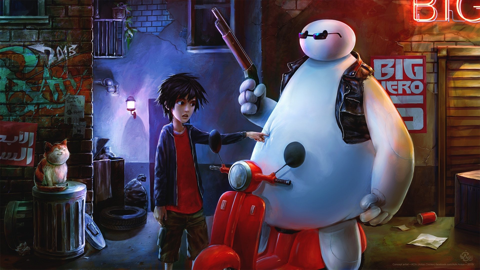 Baymax Hiro Hamada Movie Big Hero 6