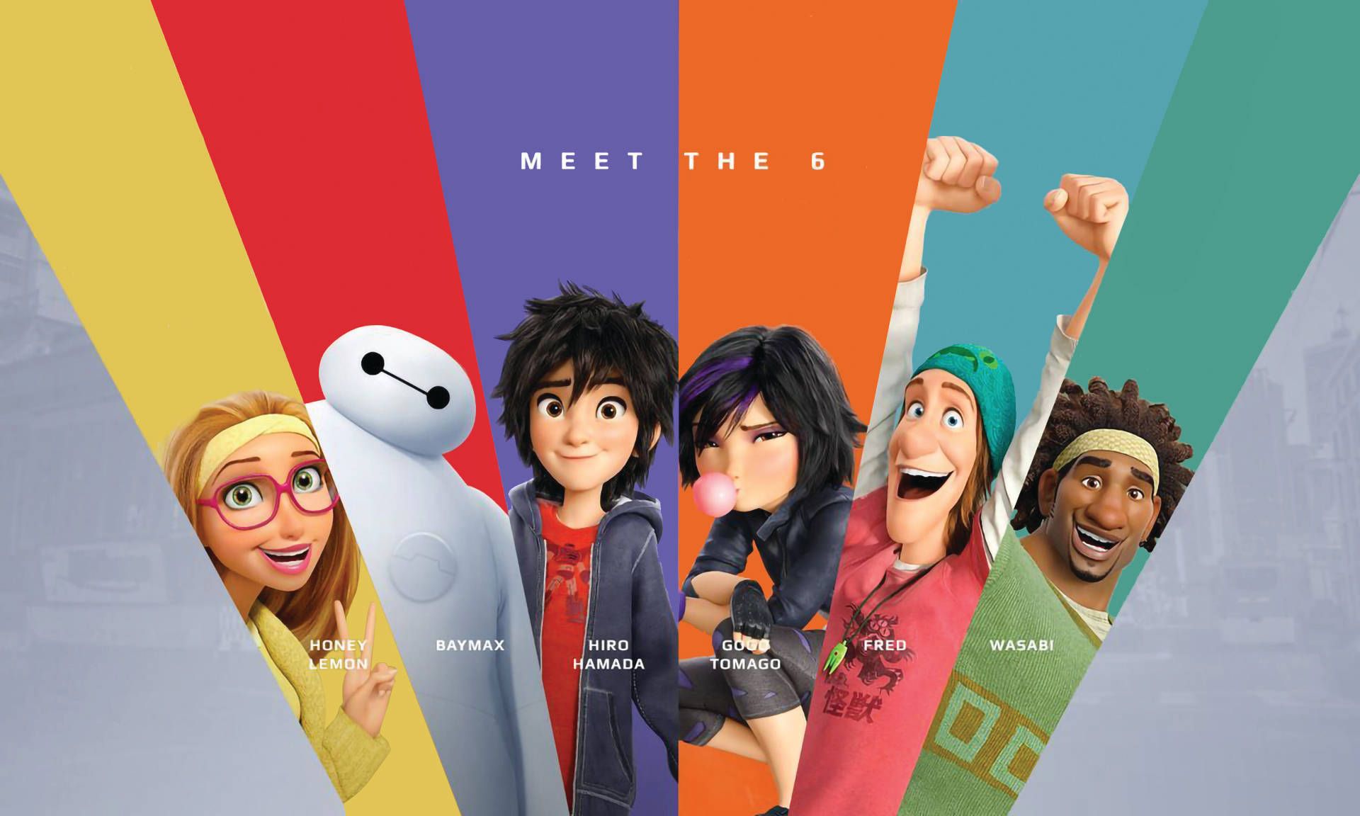 Download Meet The Big Hero 6 Wallpaper