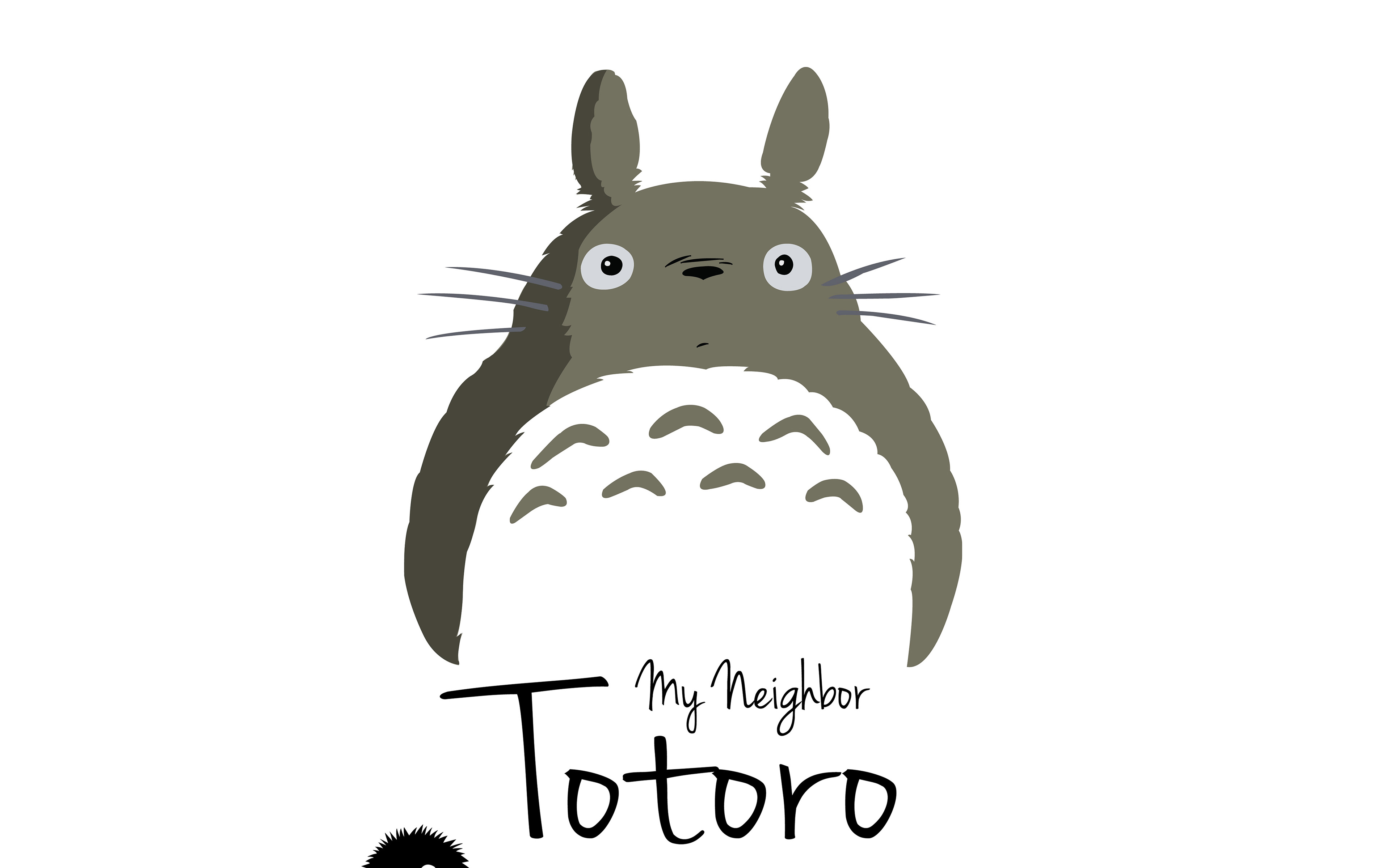 My Neighbor Totoro Art Minimal