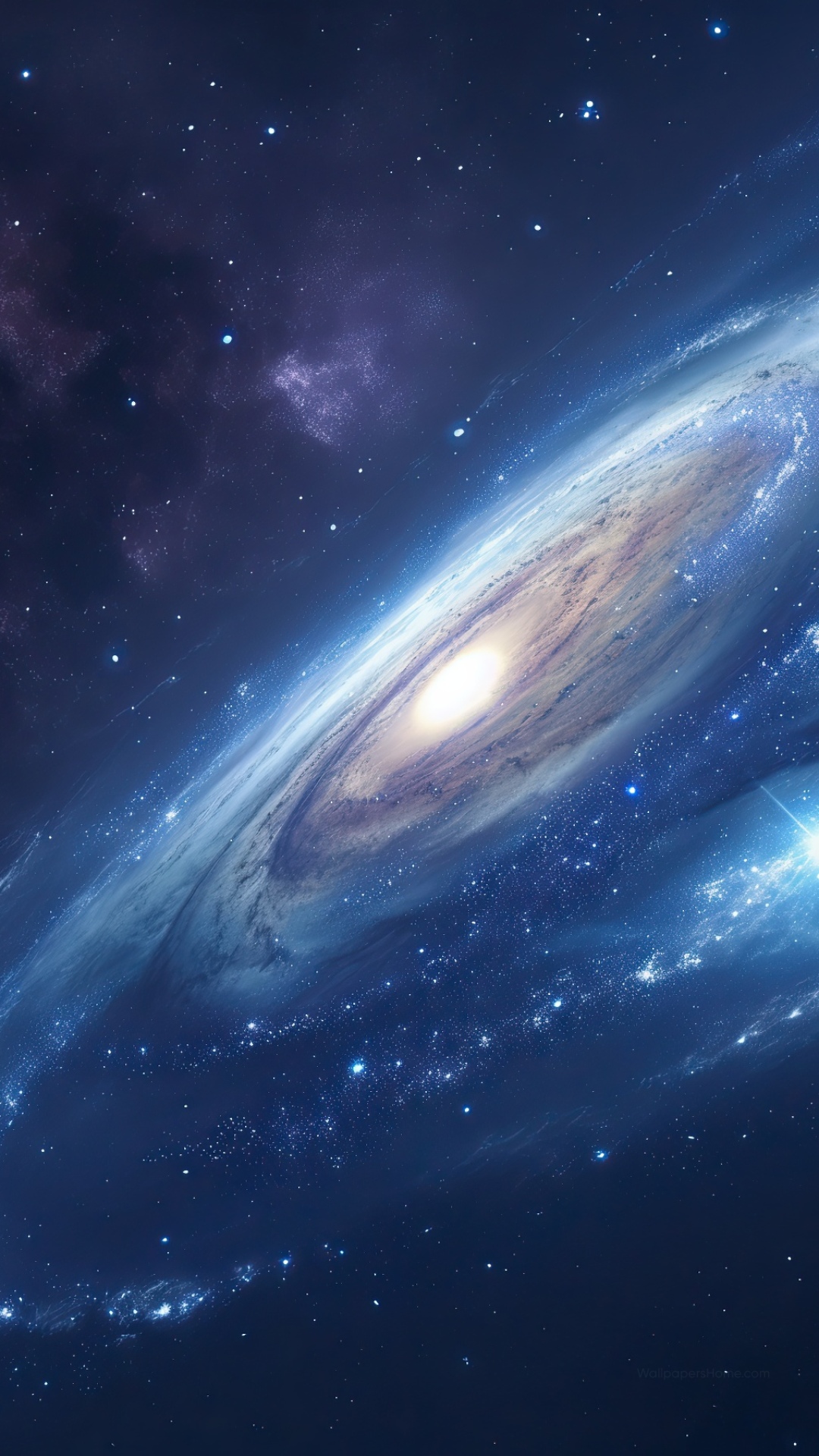 Simple Space Background Wallpaper