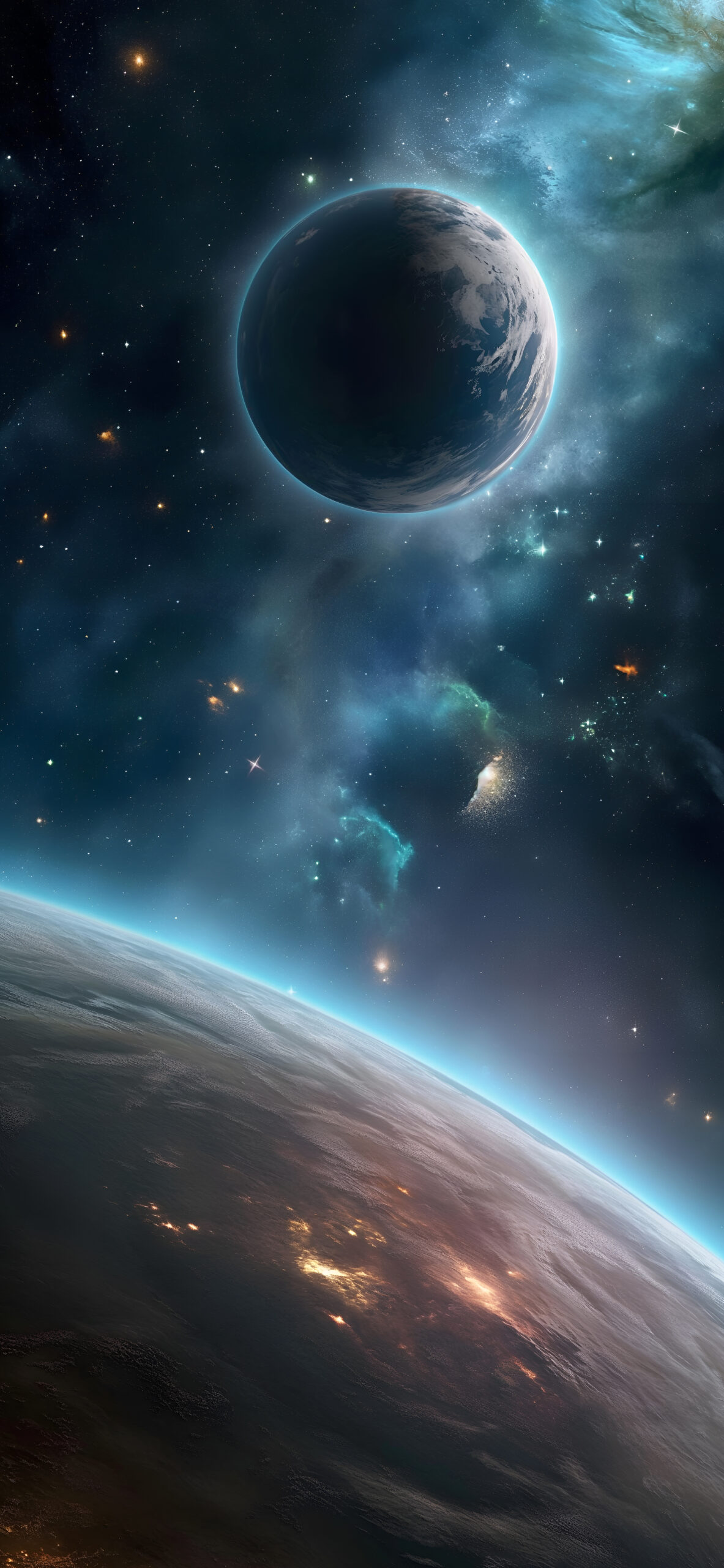 Deep Space Galaxy Wallpaper Wallpaper for iPhone