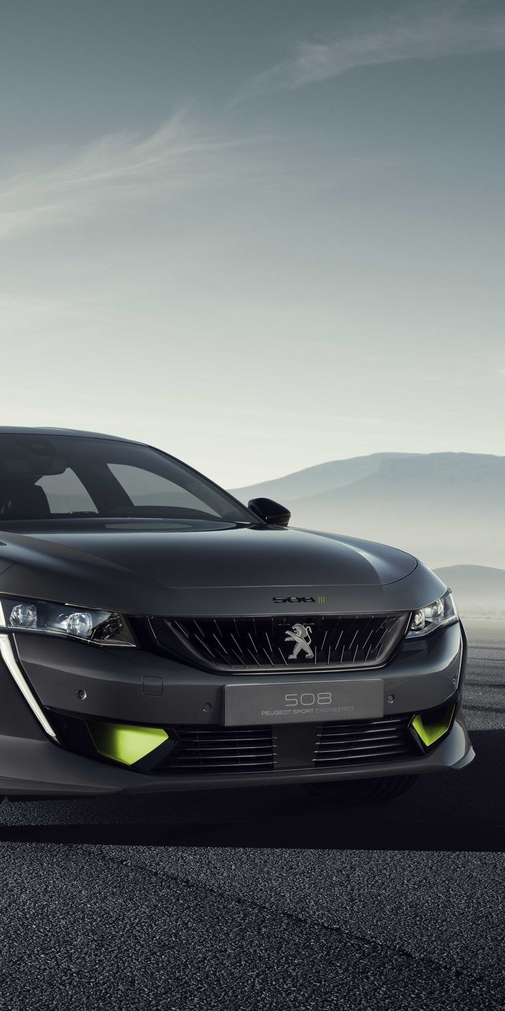 Gray, Peugeot 508, vehicle, 1080x2160