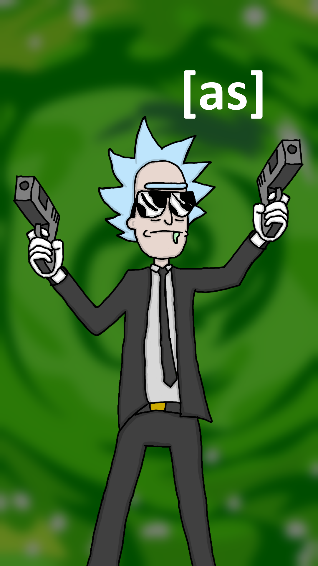 Free Rick Sanchez Mobile Wallpaper! I
