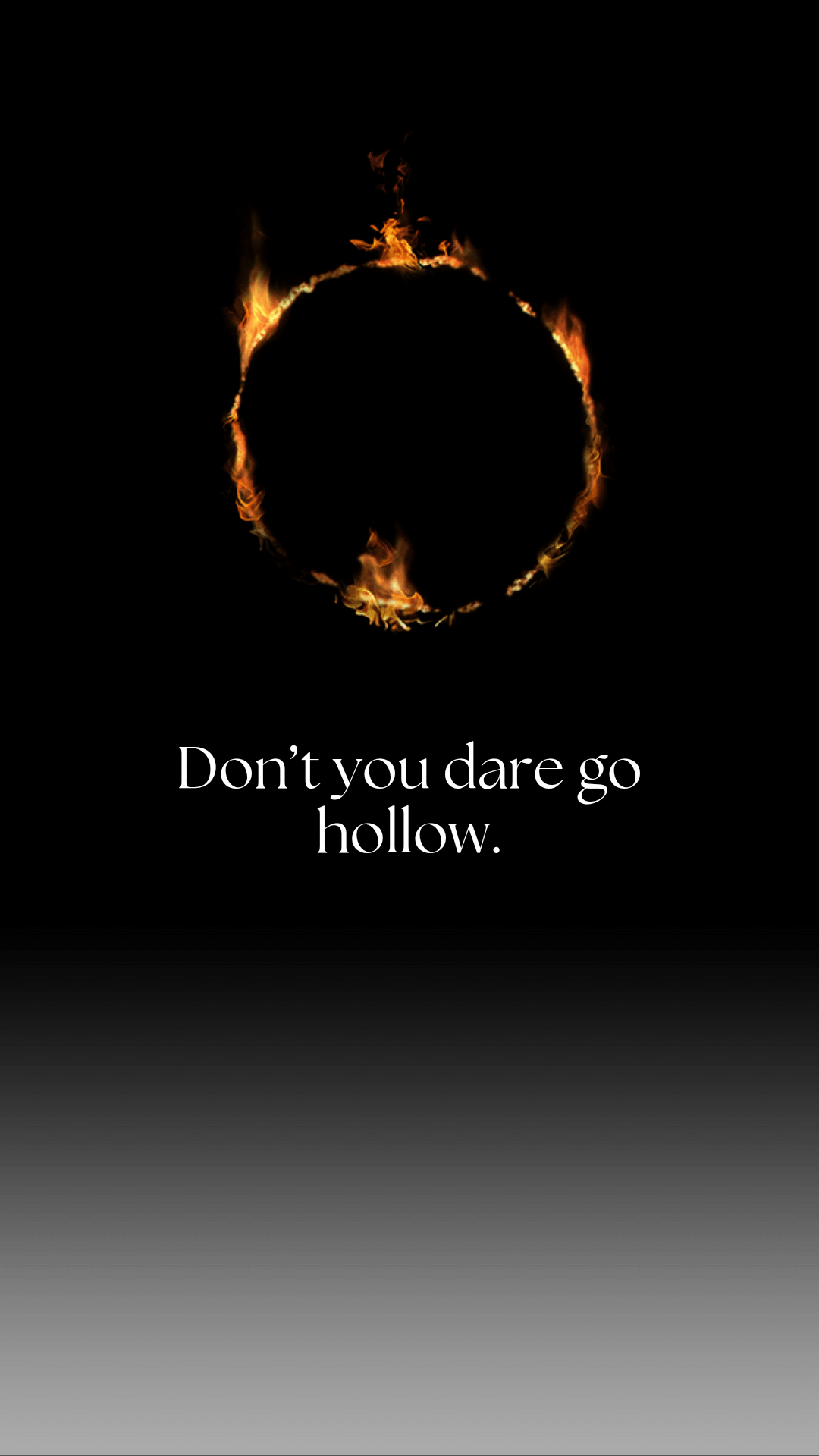 I made a minimalist phone wallpaper to