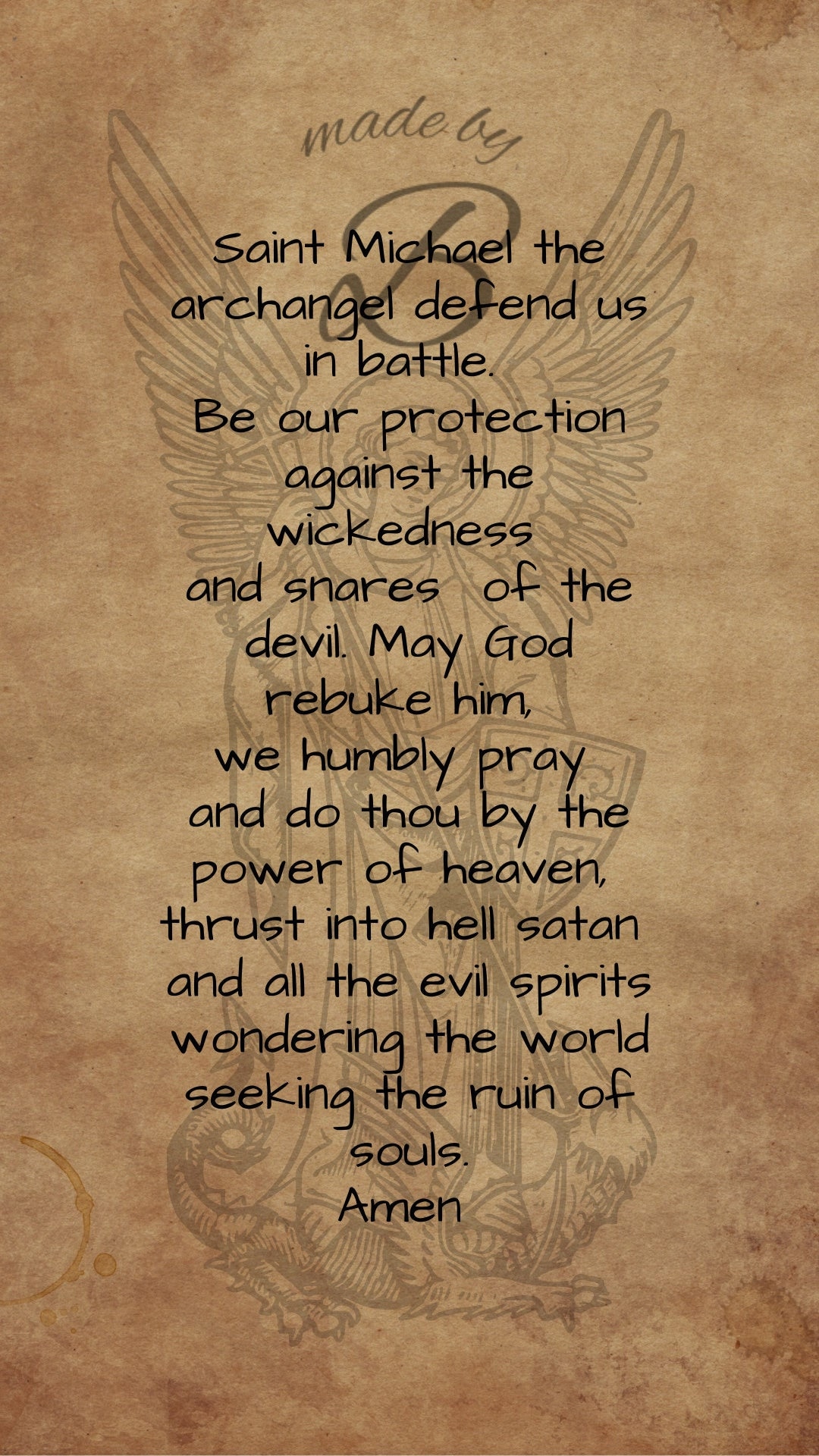 Saint Michael Wallpaper