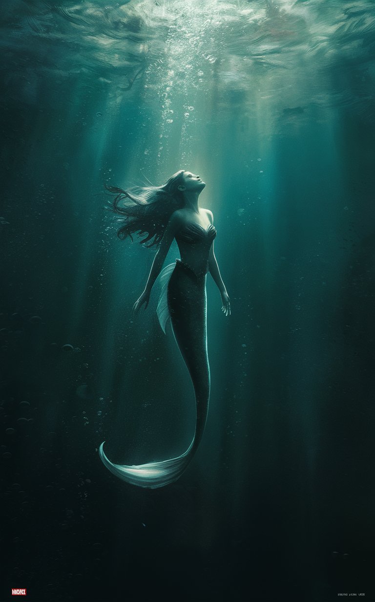 Mermaid Marvel iPhone Wallpaper