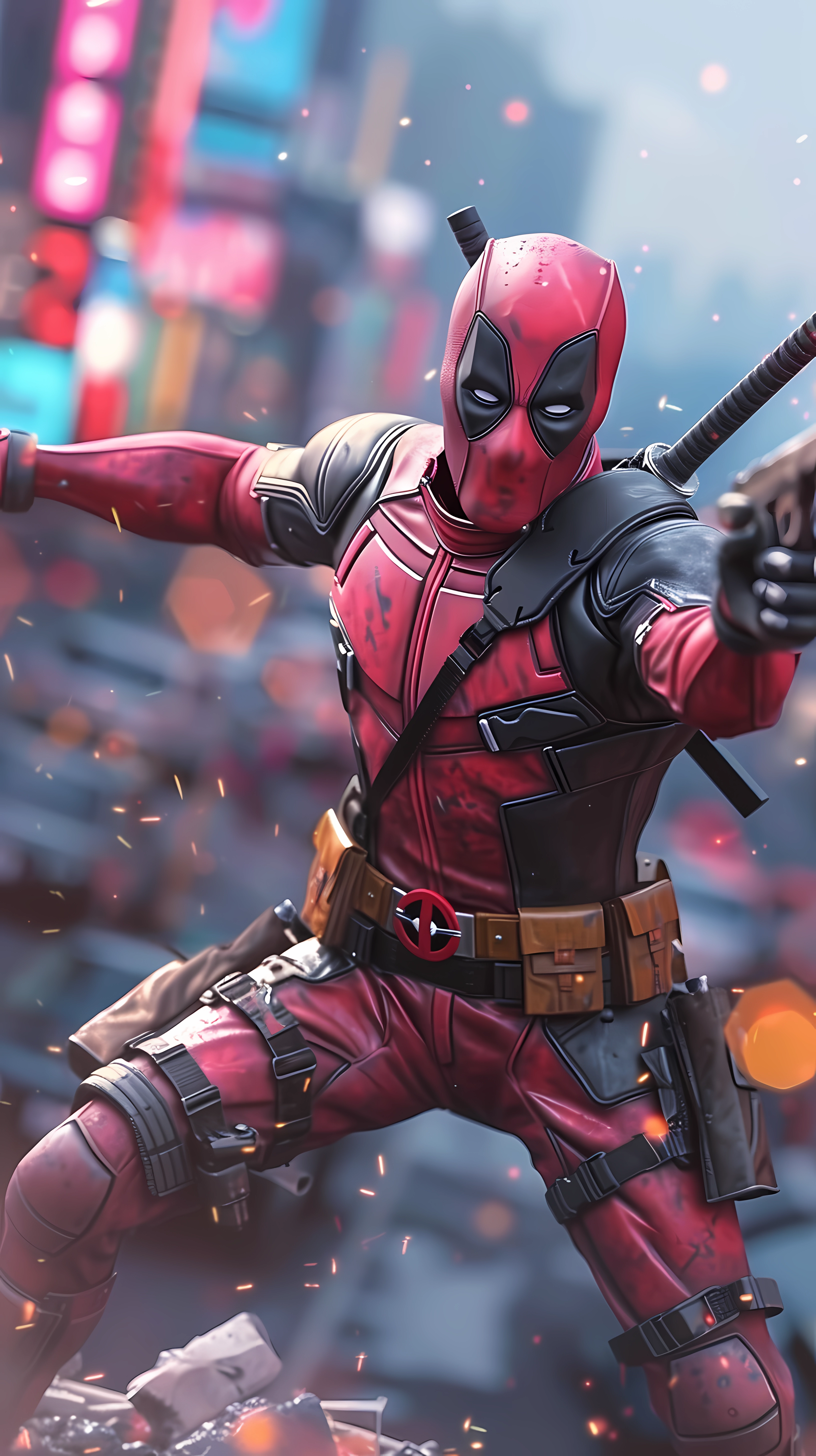 Deadpool iPhone Wallpaper