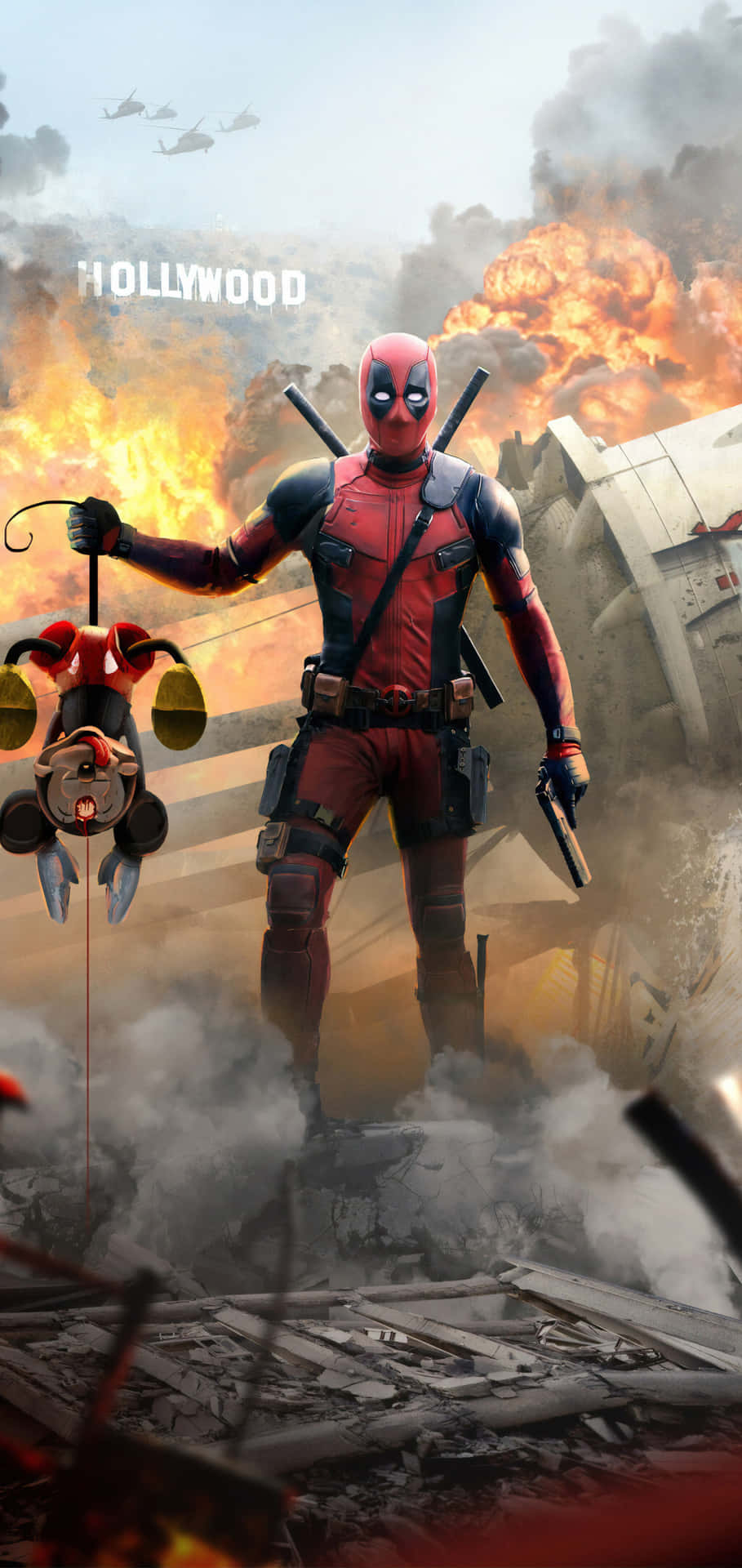 Deadpool iPhone Wallpaper
