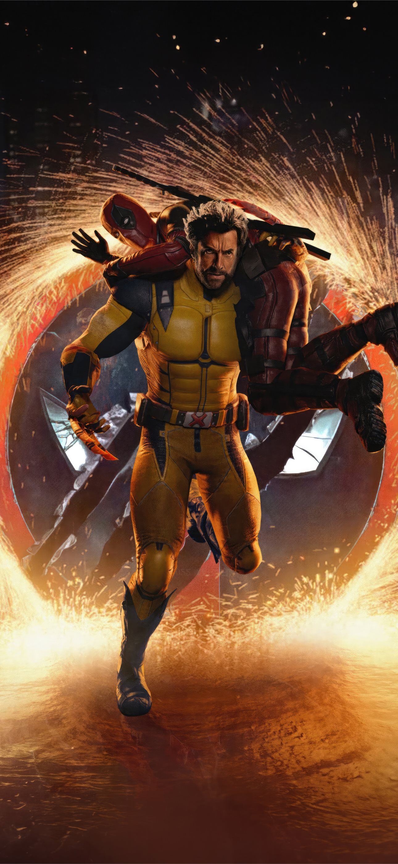 deadpool 3 5k iPhone Wallpaper