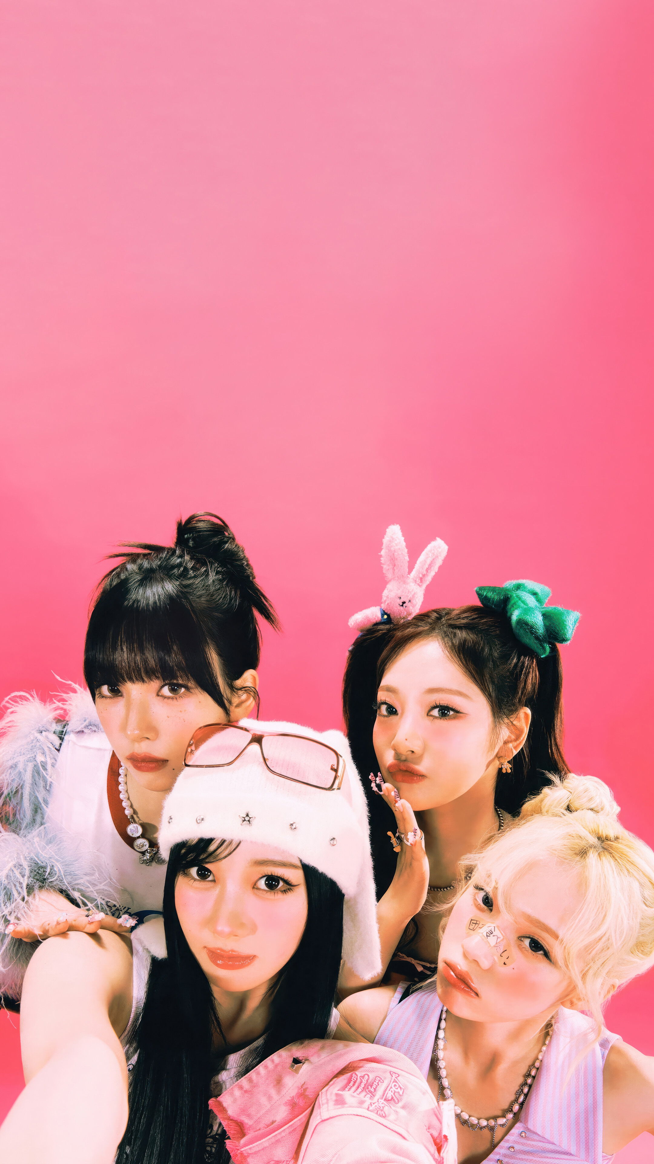 Aespa Hot Mess All Members 4K Wallpaper