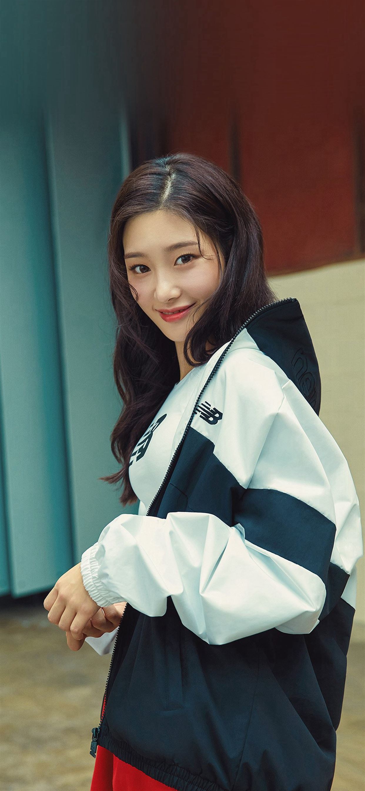 Kpop Girl Smile iPhone X Wallpaper