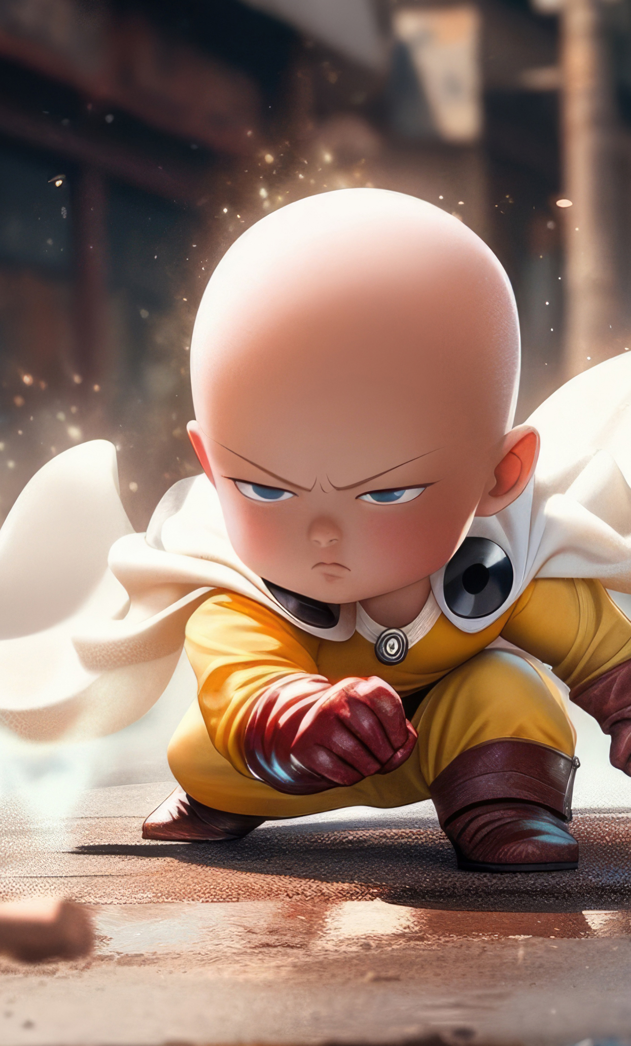 Download wallpaper 1280x2120 chibi's