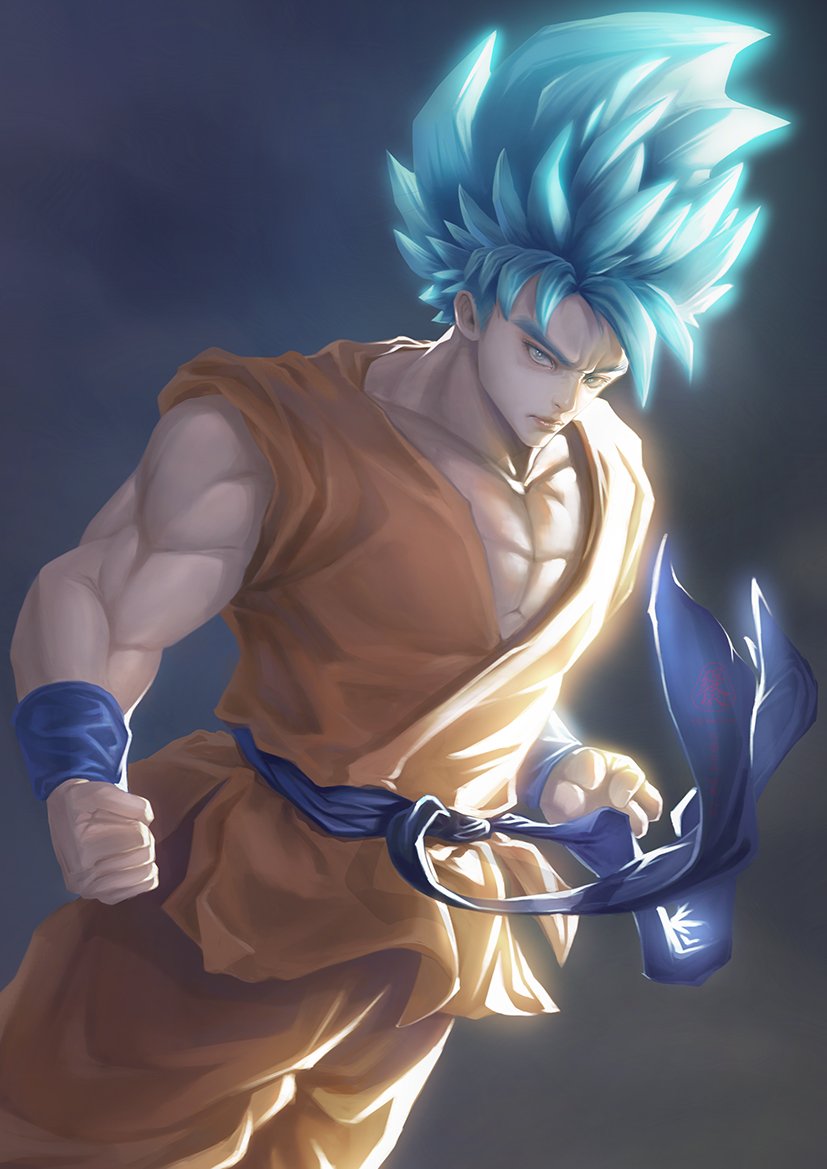 Dragon Ball Goku of Super Saiyan Blue