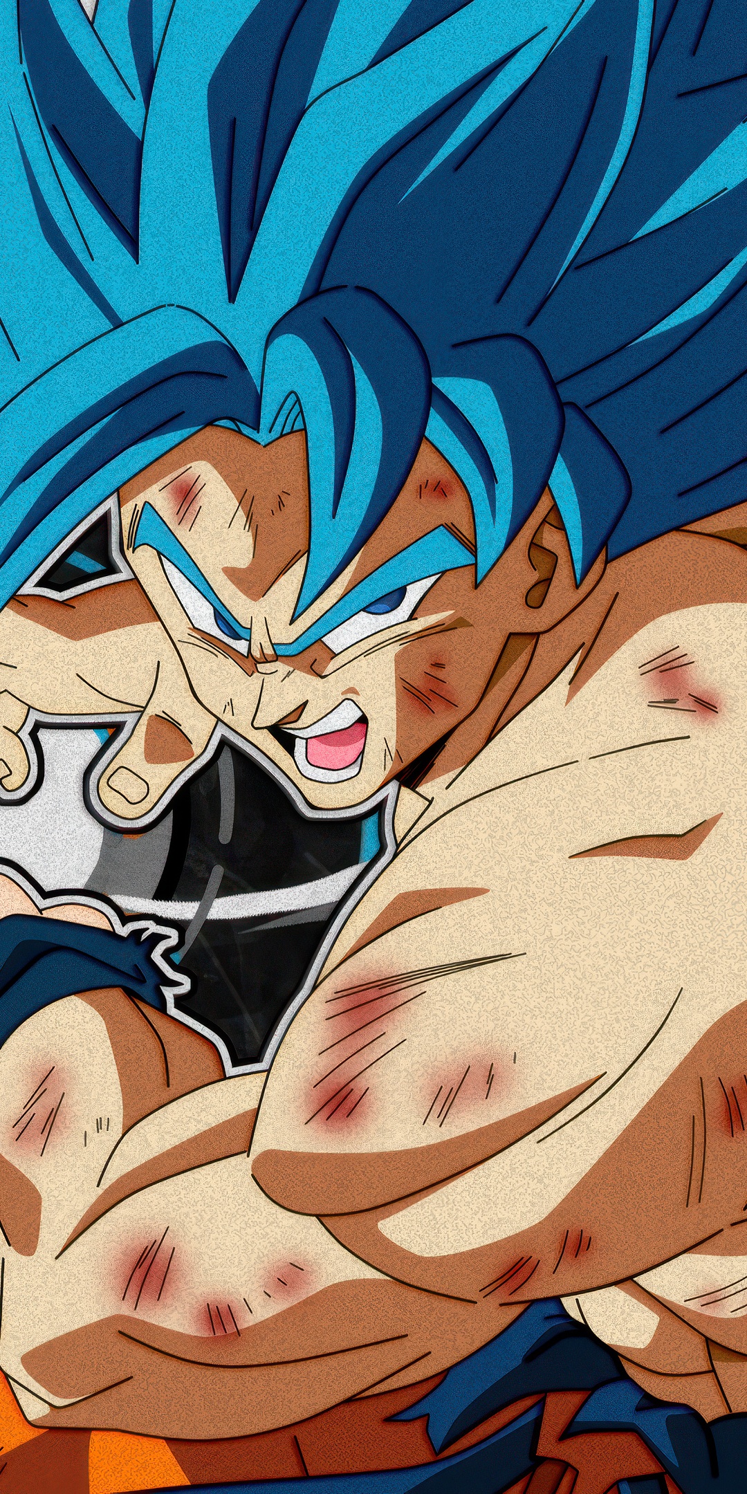 Super Saiyan Blue Goku Wallpaper 4K