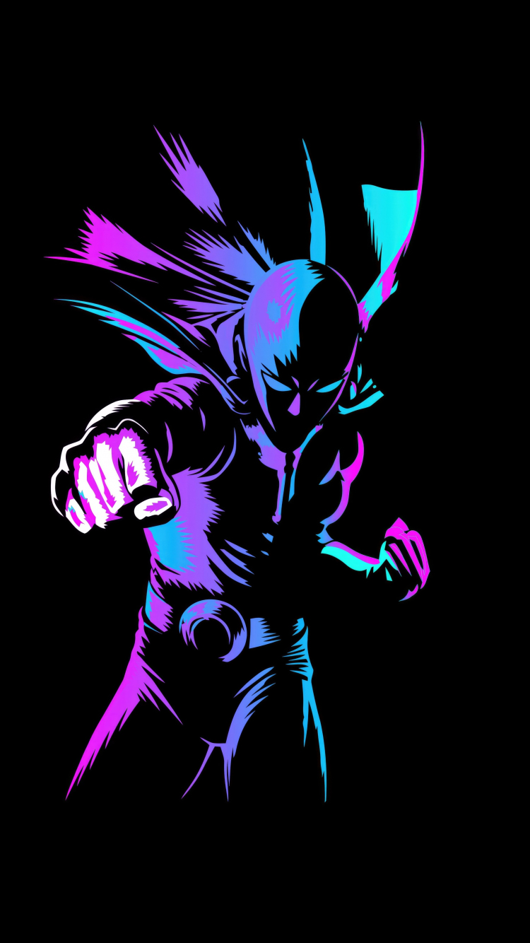 Download wallpaper 750x1334 saitama