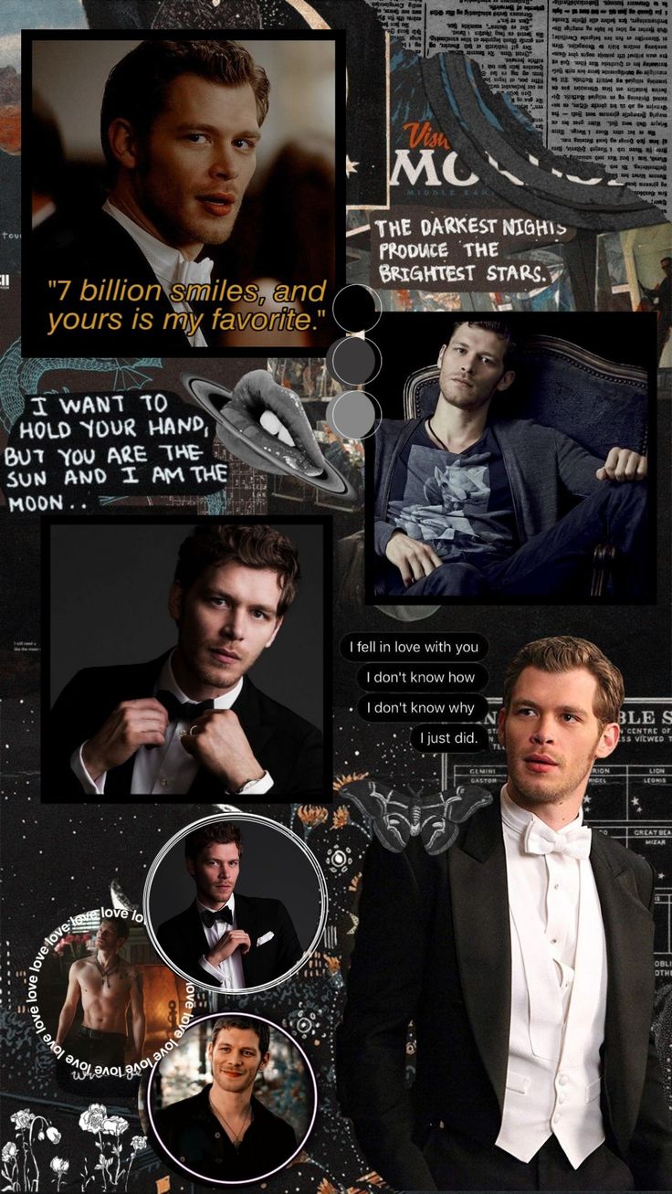 Klaus Mikaelson aesthetic wallpaper