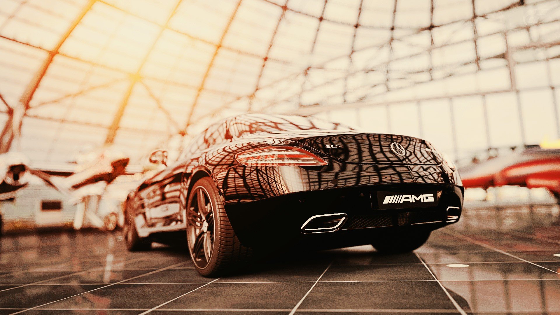 Vehicle Mercedes Benz SLS HD Wallpaper