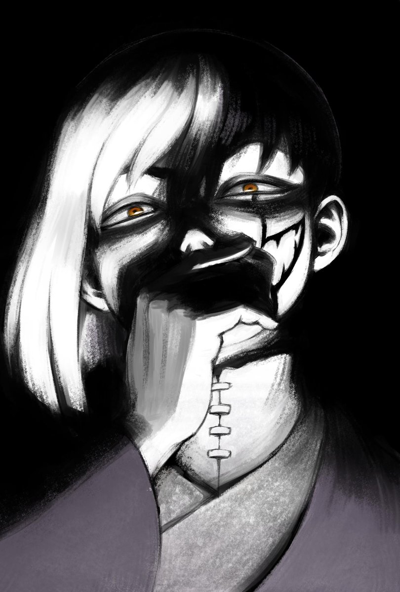 drew a couple stone boys. #DrSTONE has