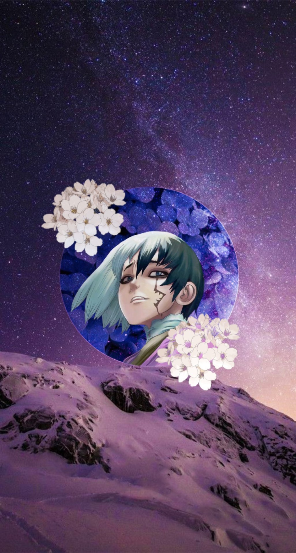 Some random Dr Stone wallpaper. Please