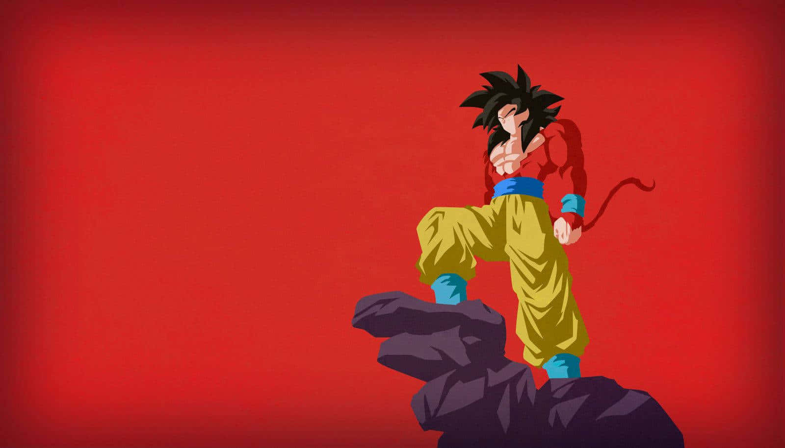 Download Goku Super Saiyan 4, Defeating