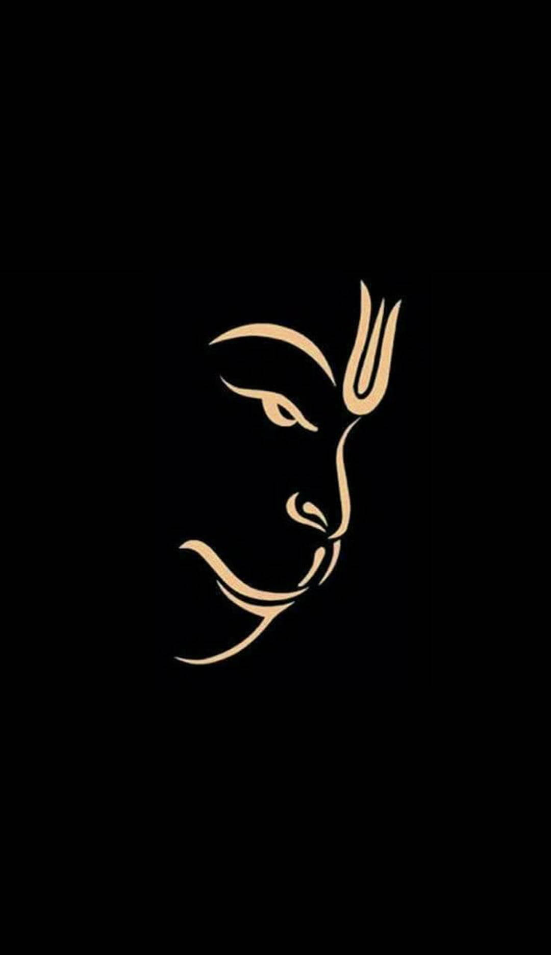 Download Hindu God Hanuman Minimalist