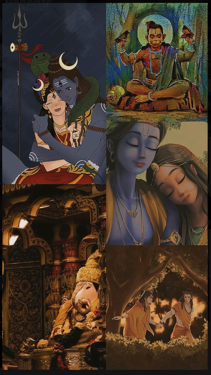 Sanatan dharma hindu gods photo