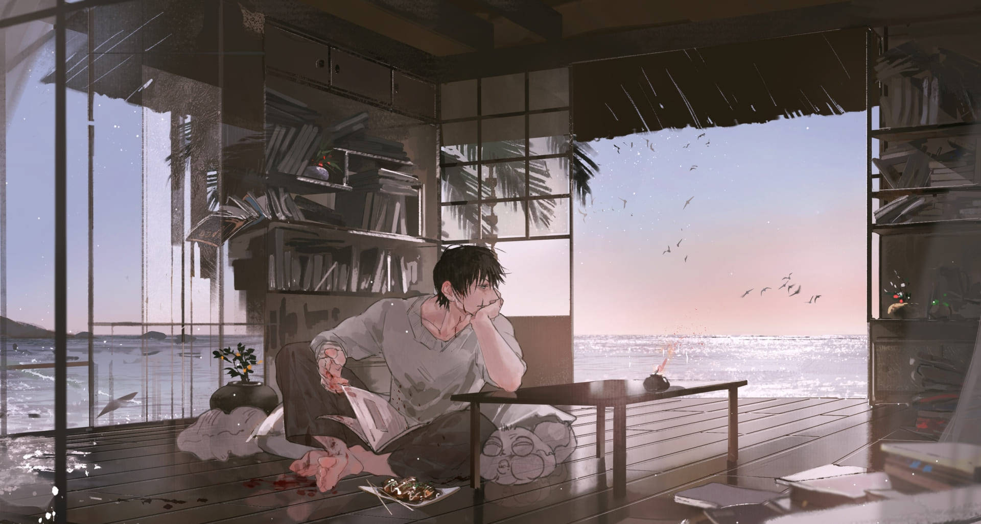 Download Get ready to witness the power of Jujutsu Kaisen as a desktop wallpaper Wallpaper