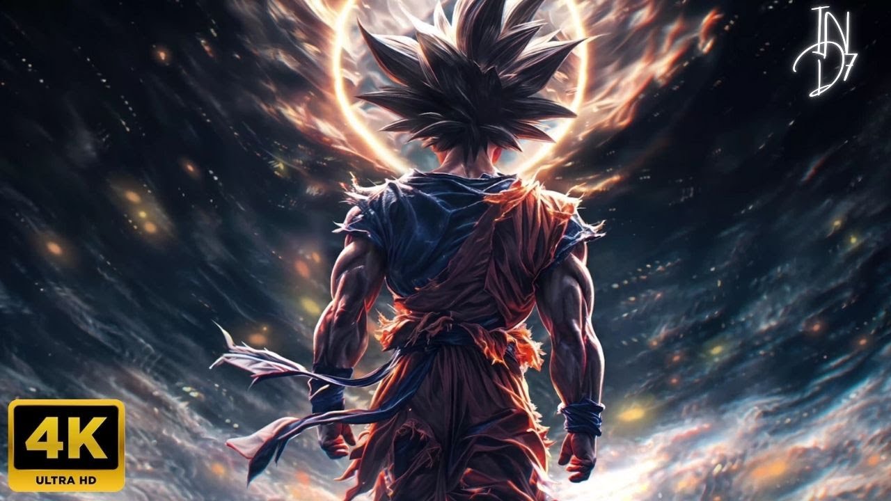 4K SON GOKU POWER LIVE WALLPAPER