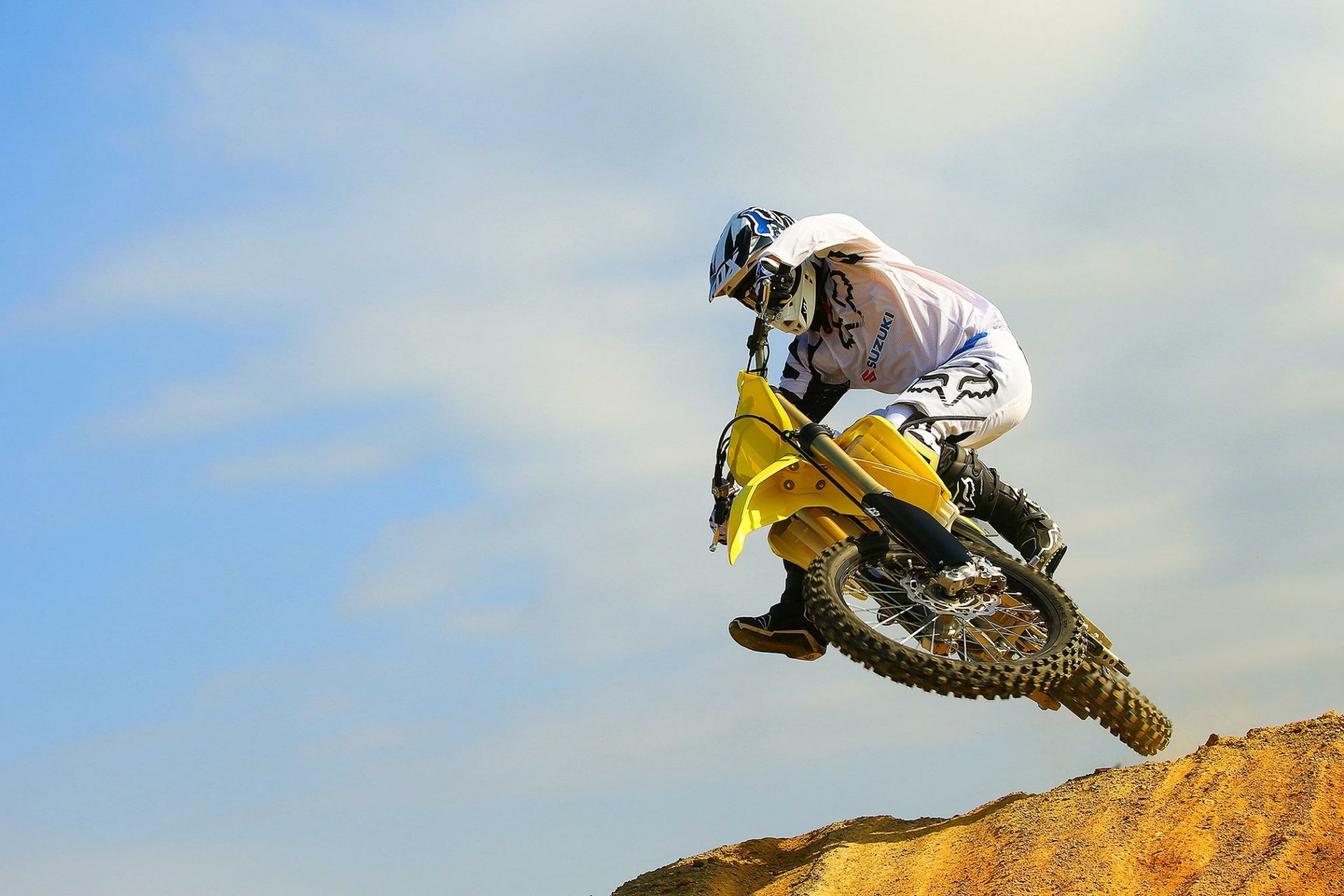 Vehicle Suzuki RM Z250 HD Wallpaper
