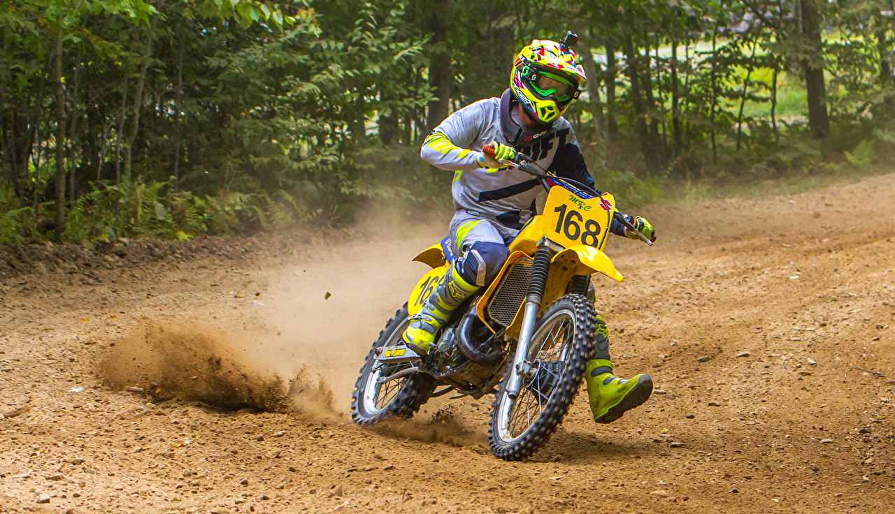 Photo Helmet Suzuki RM 125 Motorcycles