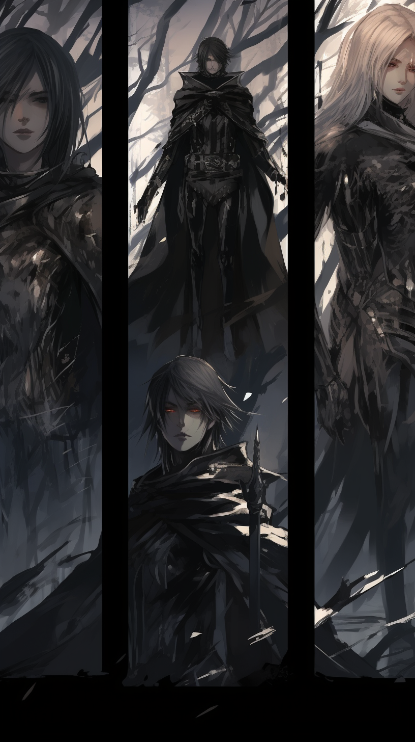 Gothic Horror Manhua Wallpaper Dark