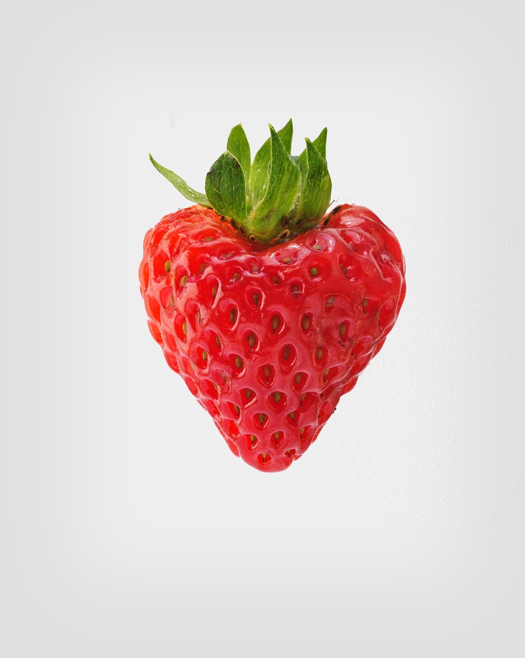 Strawberry In Heart Shape Sweet