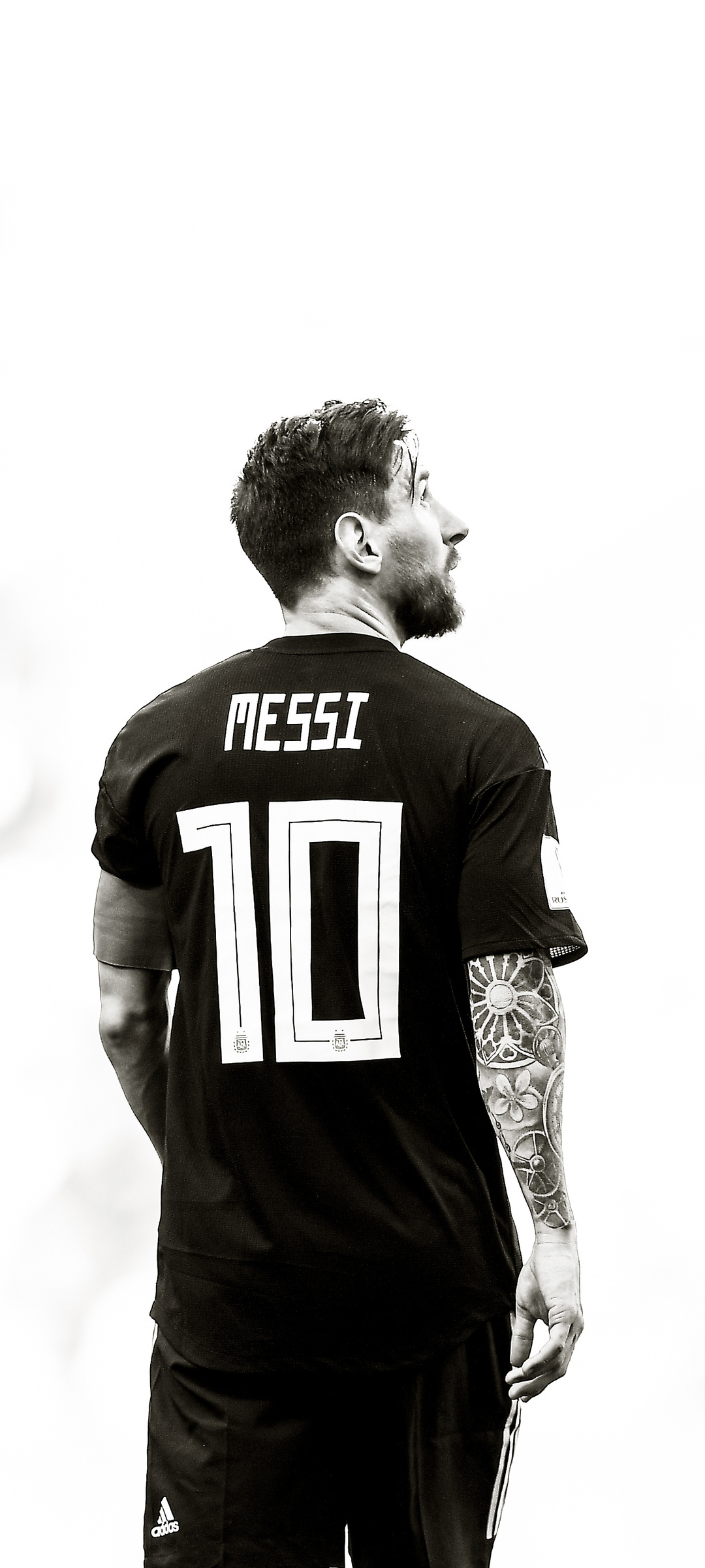 Lionel Messi Monochrome