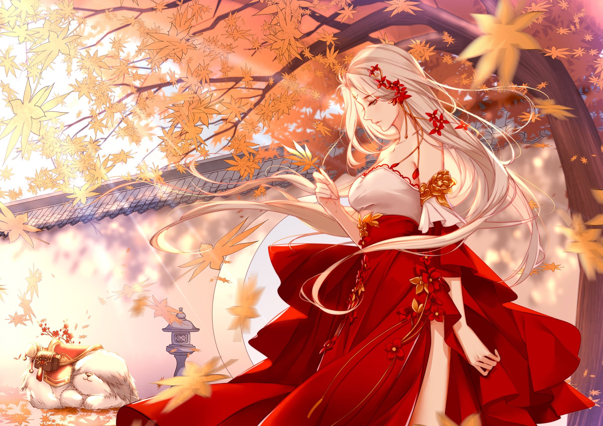 Enchanting Autumn Anime Original HD