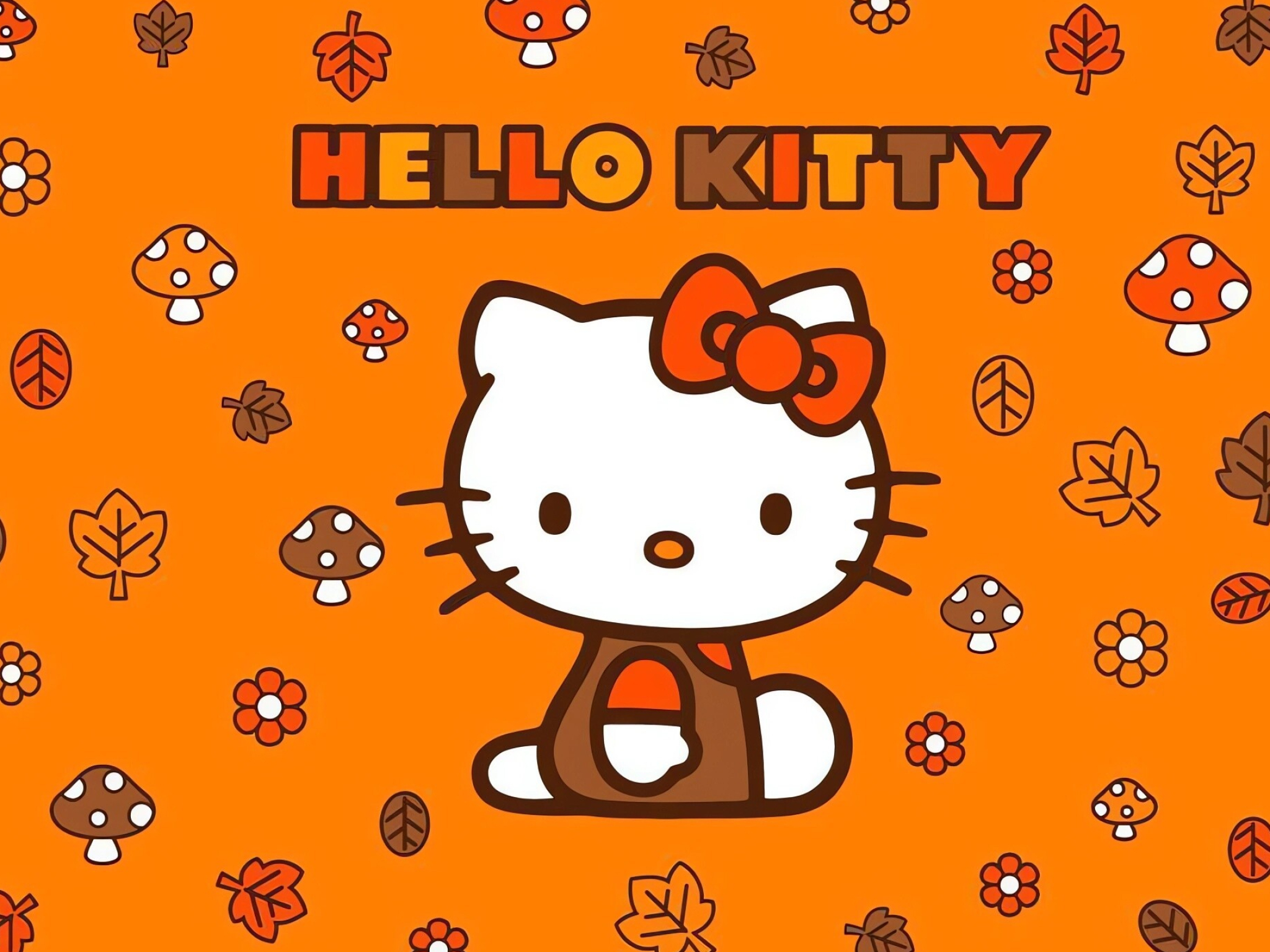 Hello Kitty Thanksgiving Wallpaper 10