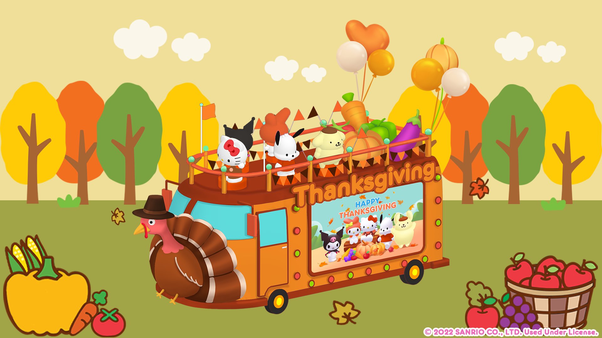 The grand Thanksgiving Float parade