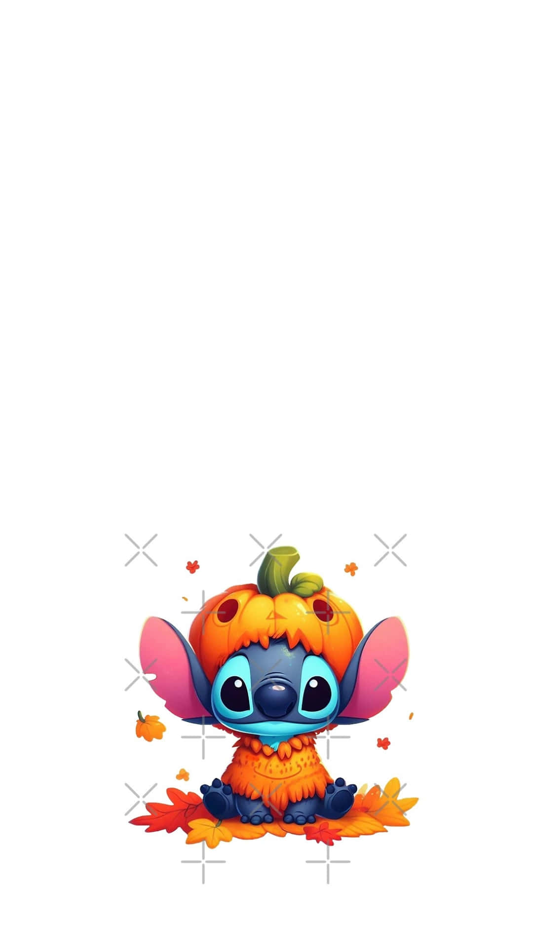 Download Thanksgiving Stitch Cartoon Character Wallpaper