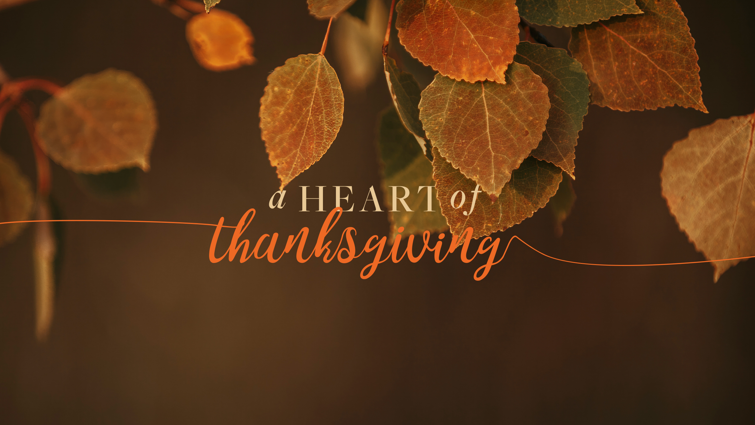 Wallpaper: A Heart of Thanksgiving