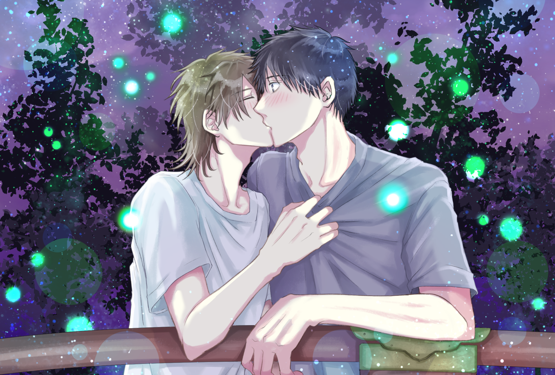 Anime Yarichin Bitch Club HD Wallpaper