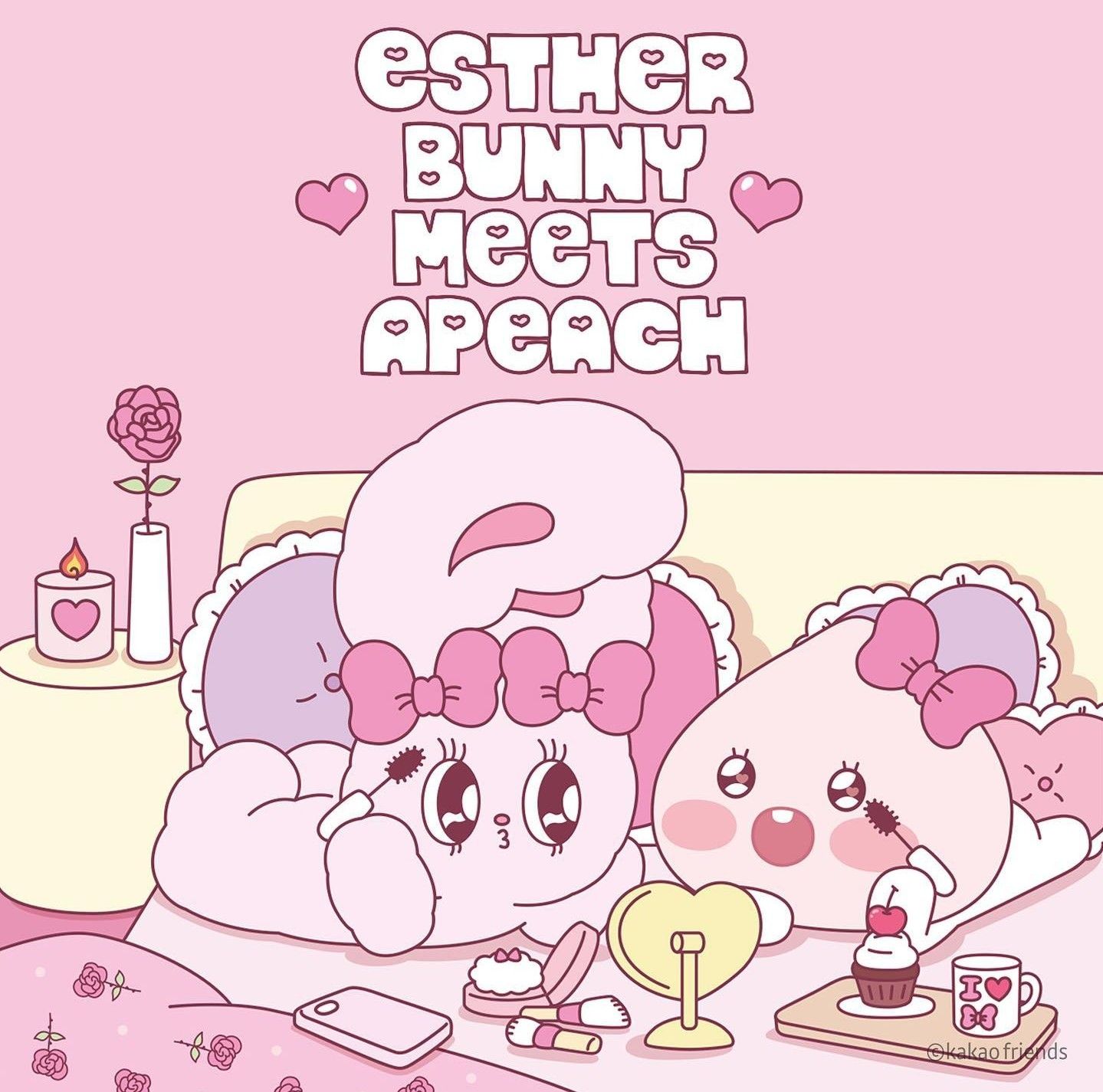 Esther Bunny meets Apeach
