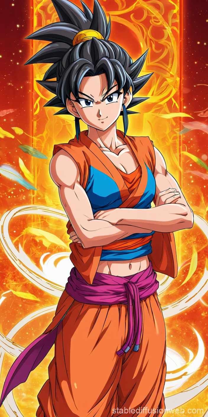 goku female Prompts. Stable Diffusion