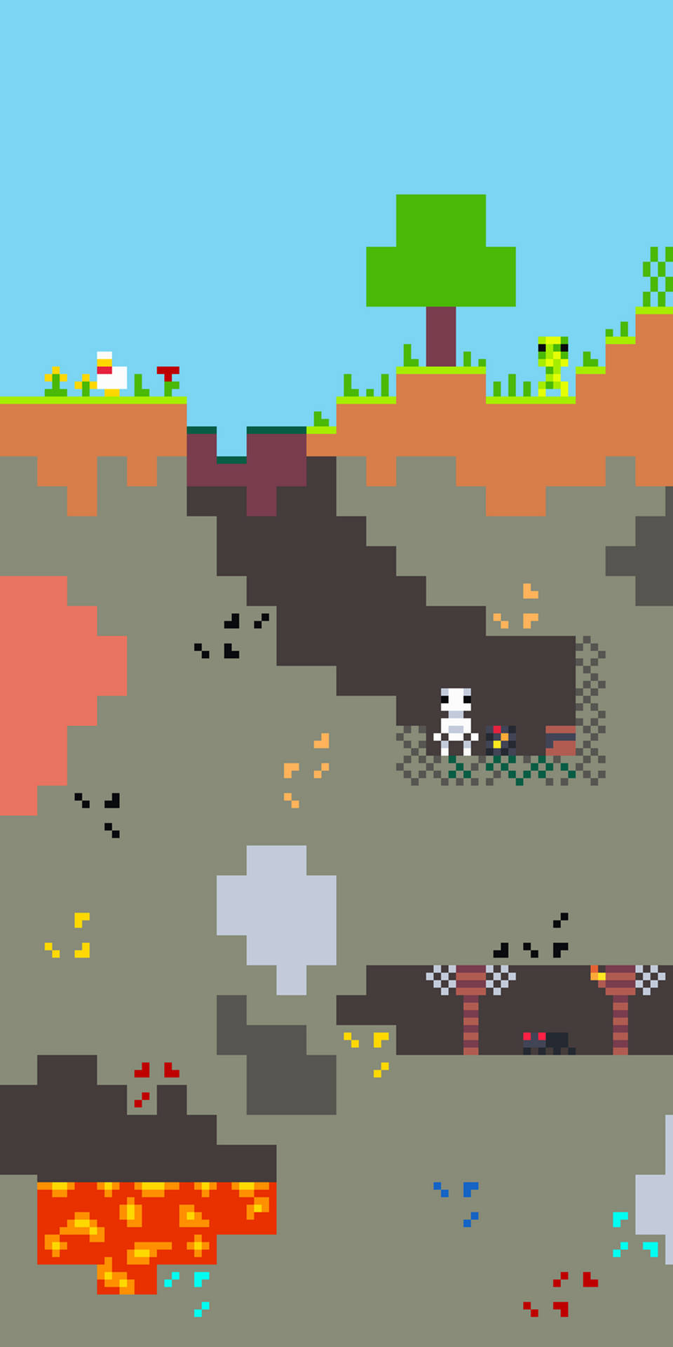 Download Minecraft Phone Abstract