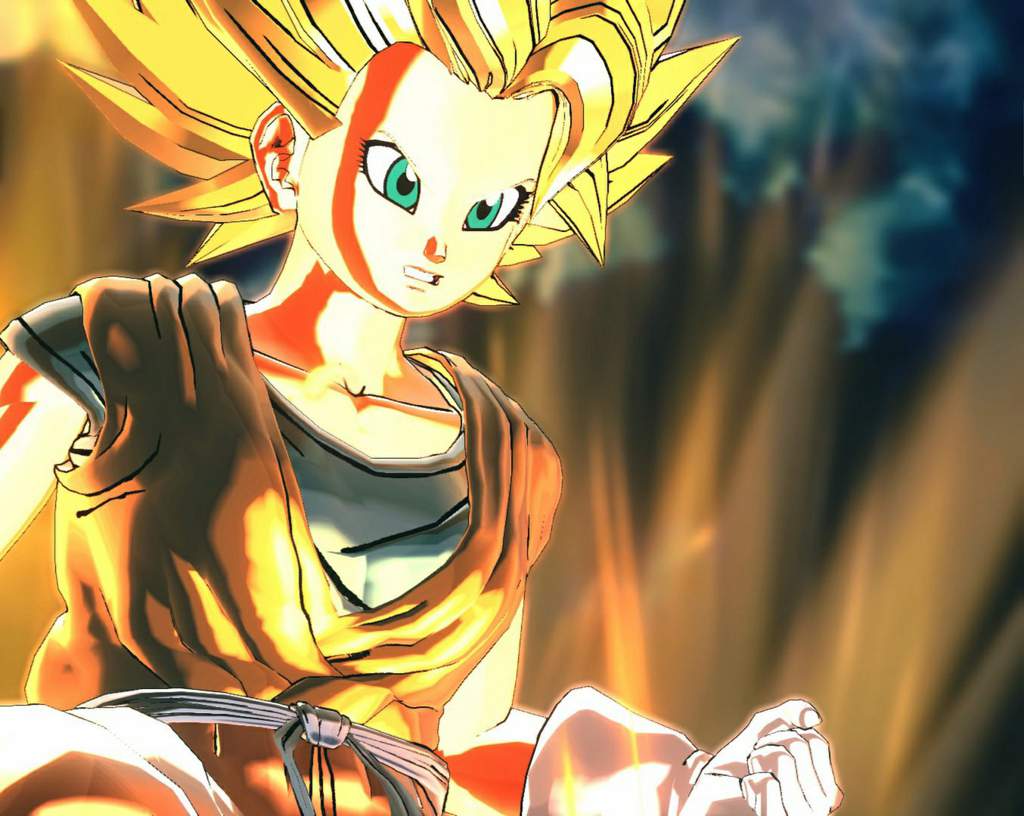 Female Son Goku Photo Booth