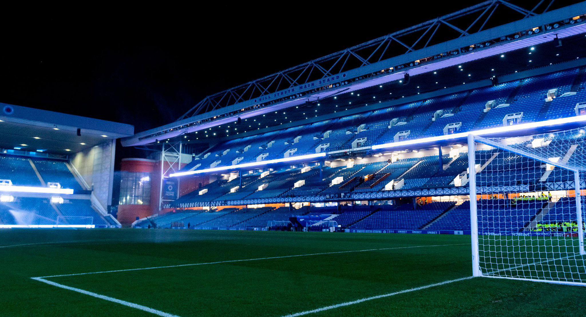 Ibrox stadium, Glasgow, Scotland, r