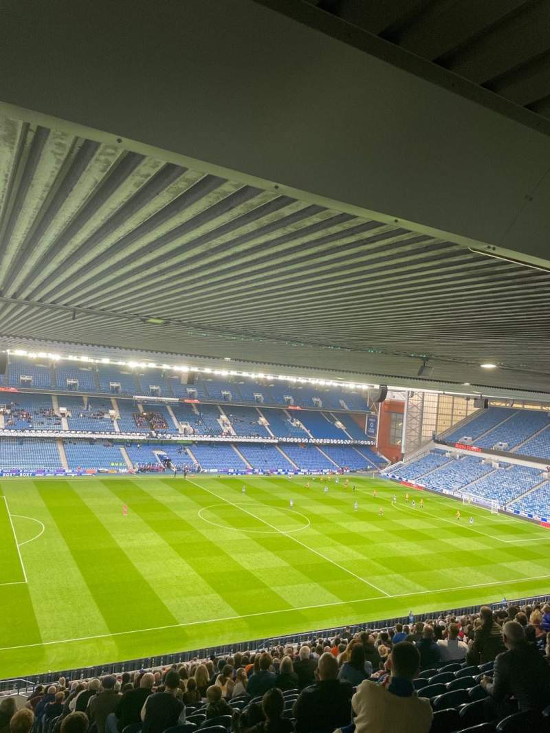 Ibrox stadium, block GR7, home