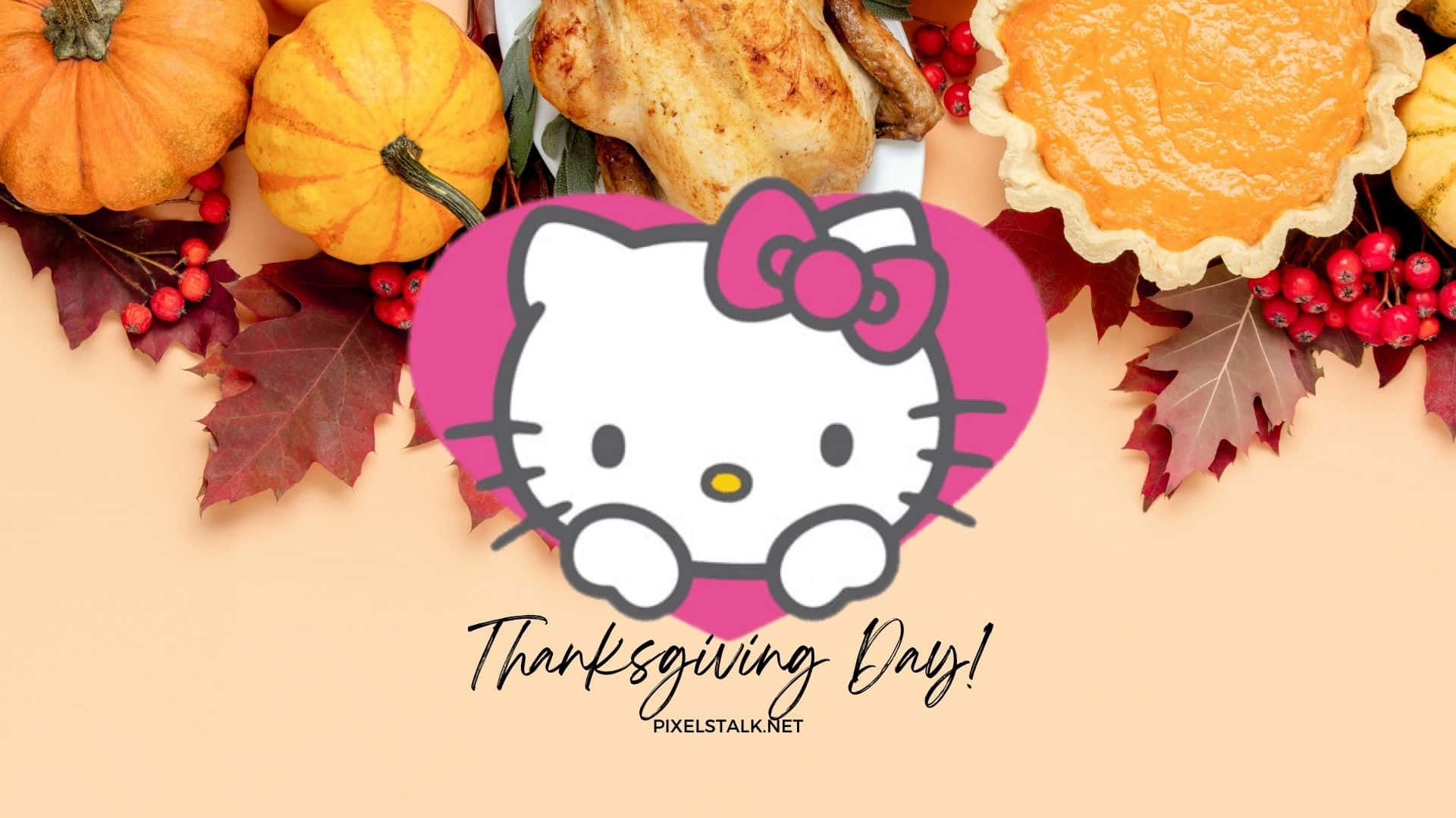 Hello Kitty Thanksgiving Wallpaper