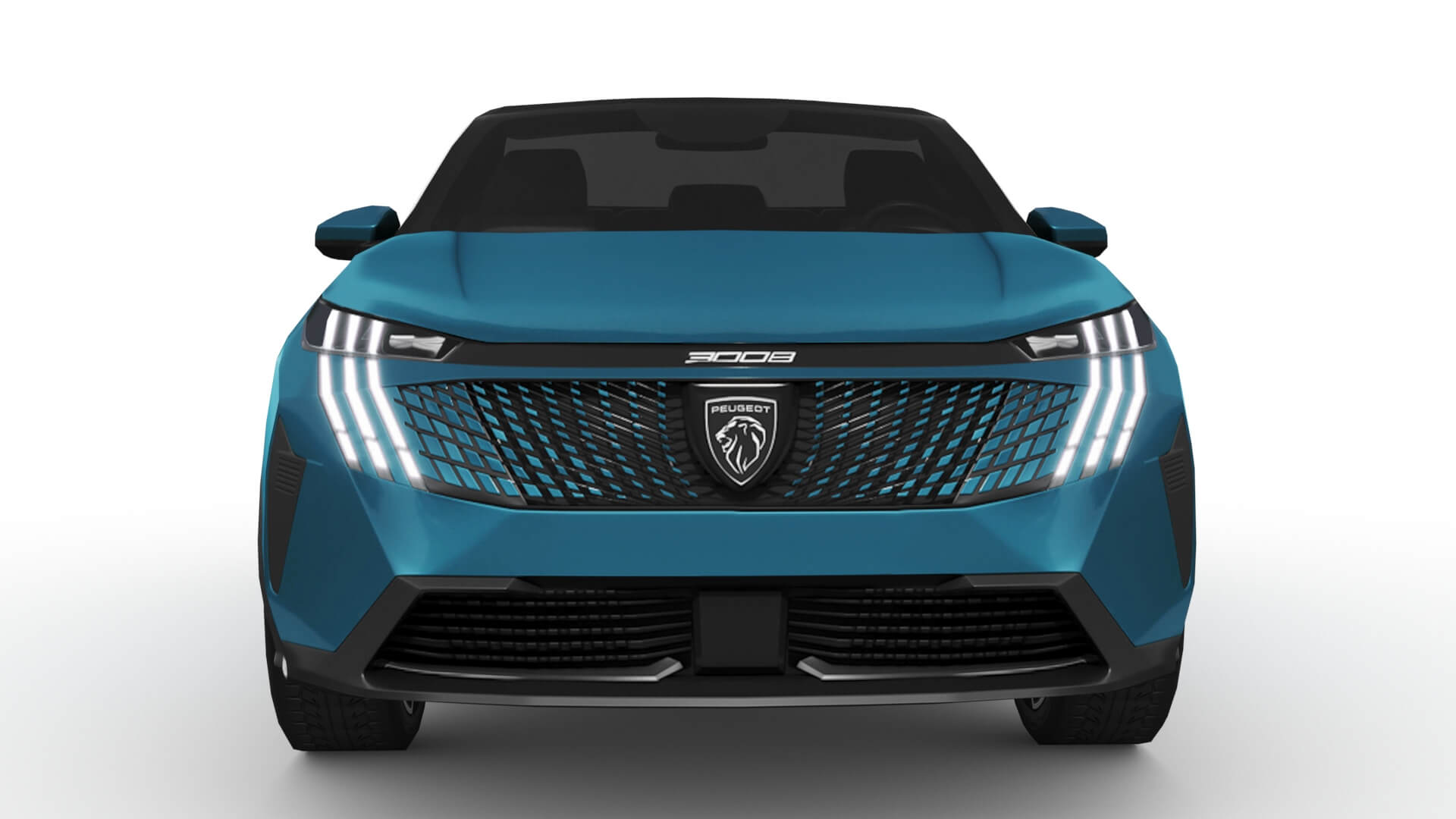Peugeot E 3008 2024 3D Model