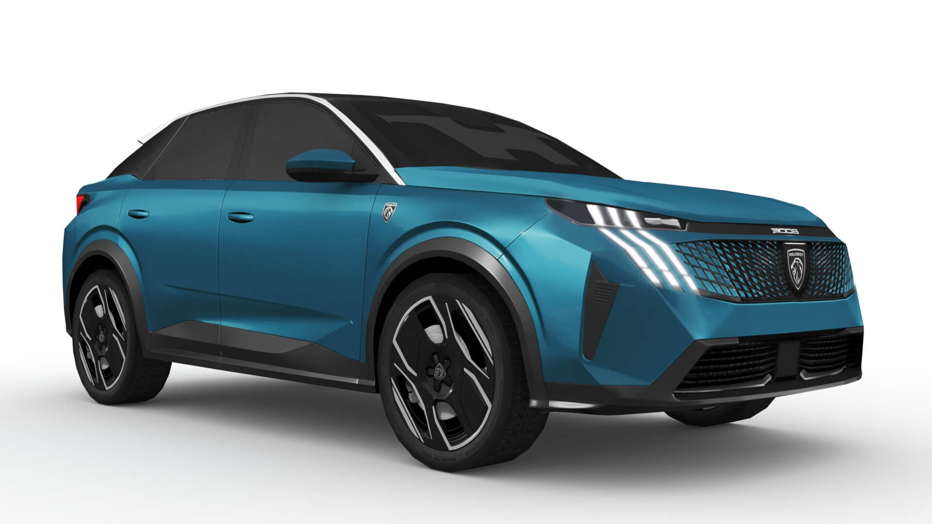 Peugeot E 3008 2024 3D Model
