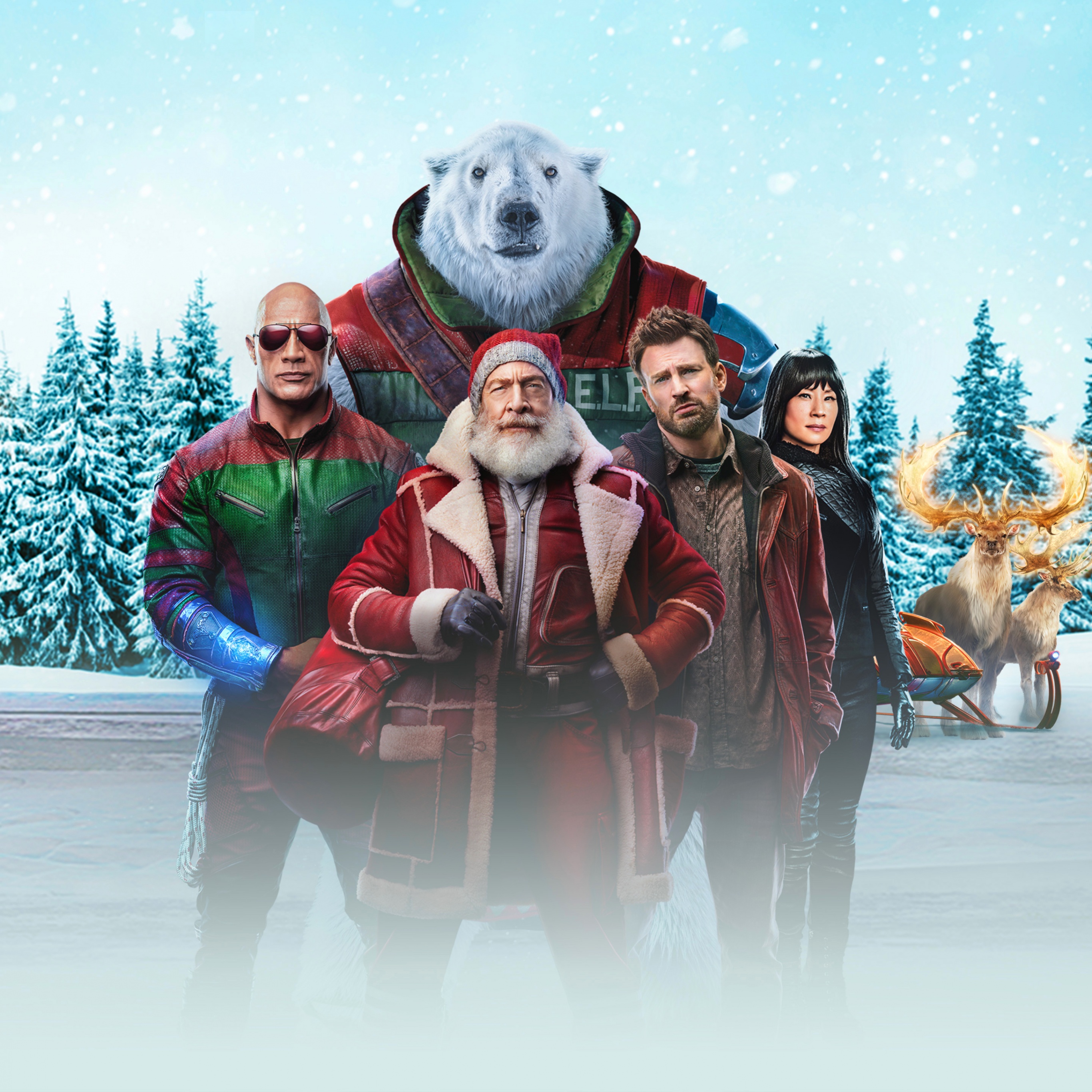 Wallpaper 4K, 2024 Movies, Dwayne Johnson